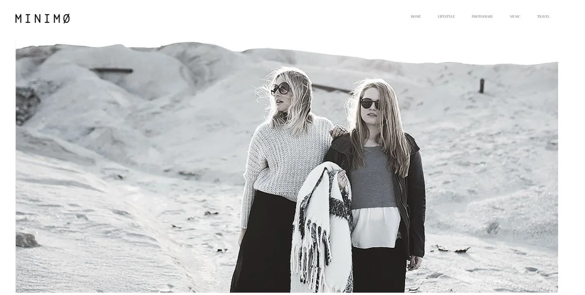 Minimo editorial website
