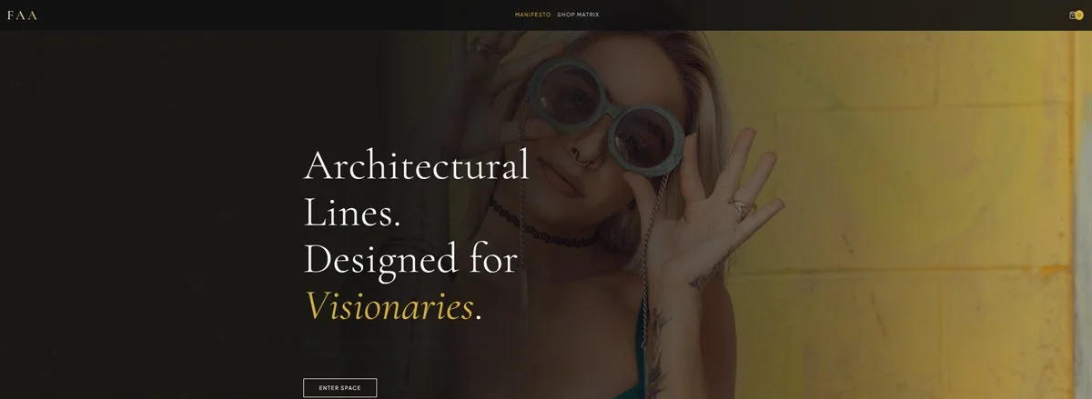 FAA fashion storefront